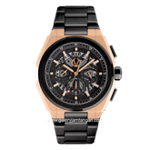 CHRIST VERRA AETERNUS CV 12251G-18 BLK Men's Watches Black Gold Stainless Steel